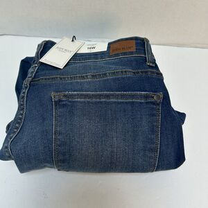 Judy Blue NWT Hi-Rise Distressed Leopard Patch Skinny Jeans Style#82166 Size 16W